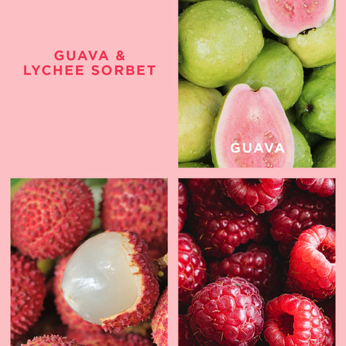Guava & Lychee Sorbet Two Piece Mini Gift Set Holiday Collection