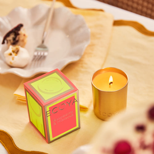 Raspberry & Hibiscus Mini Goldie Candle Holiday Collection