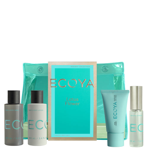 Lotus Flower Travel Gift Set Holiday Collection