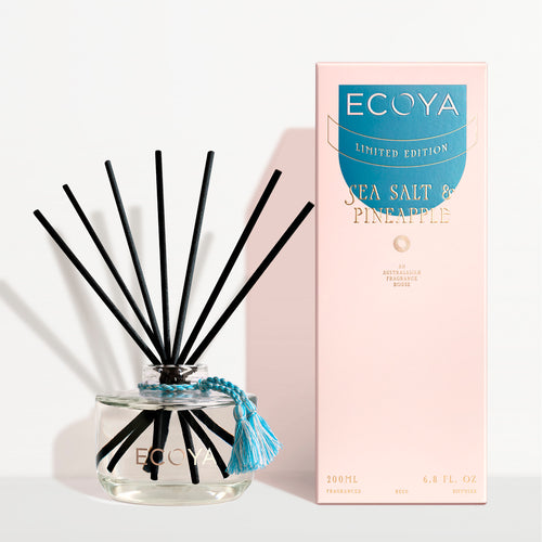High Summer 2026 - 200ml Reed Diffuser - Sea Salt & Pineapple