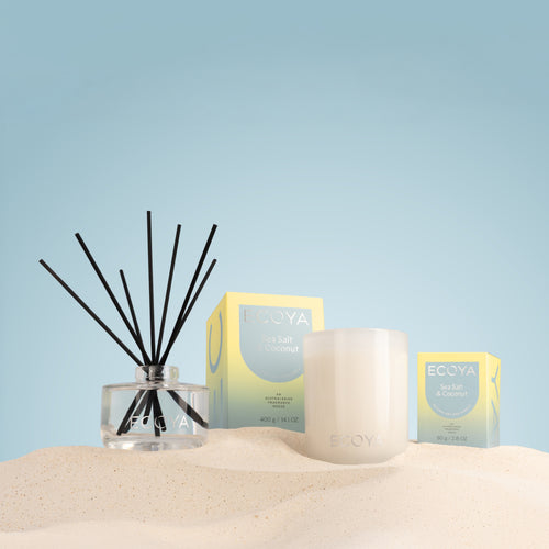Mini Reed Diffuser - Sea Salt & Coconut