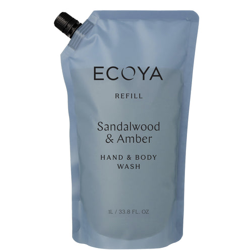 Hand & Body Wash Refill (1L) - Sandalwood & Amber