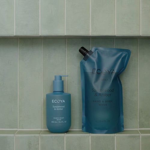 Hand & Body Wash Refill (1L) - Sandalwood & Amber