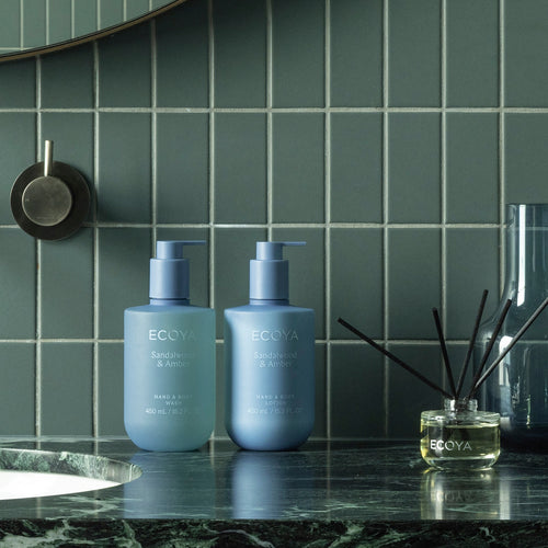 Hand & Body Wash (450ml) - Sandalwood & Amber