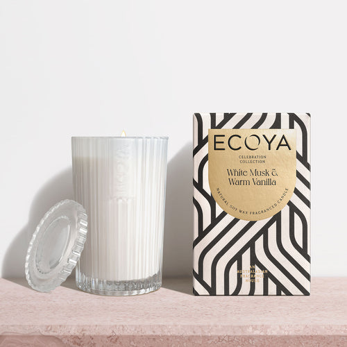 TESTER - Celebration Candle (345g) - White Musk & Warm Vanilla