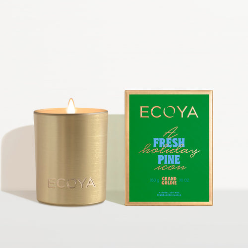 Fresh Pine Mini Goldie Candle Holiday Collection