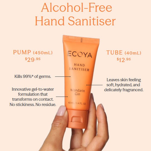 ECOYA 2026 Sanitiser Relaunch A5 Promo Block Insert AU